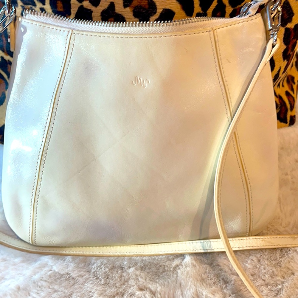 Monsac Italian Leather Crossbody Bag Small
